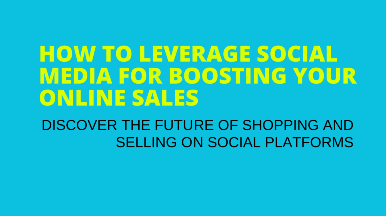 Shopping and Selling on Social Platforms